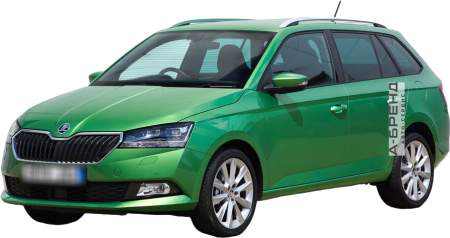 Шкода Fabia 3, рестайлинг Универсал